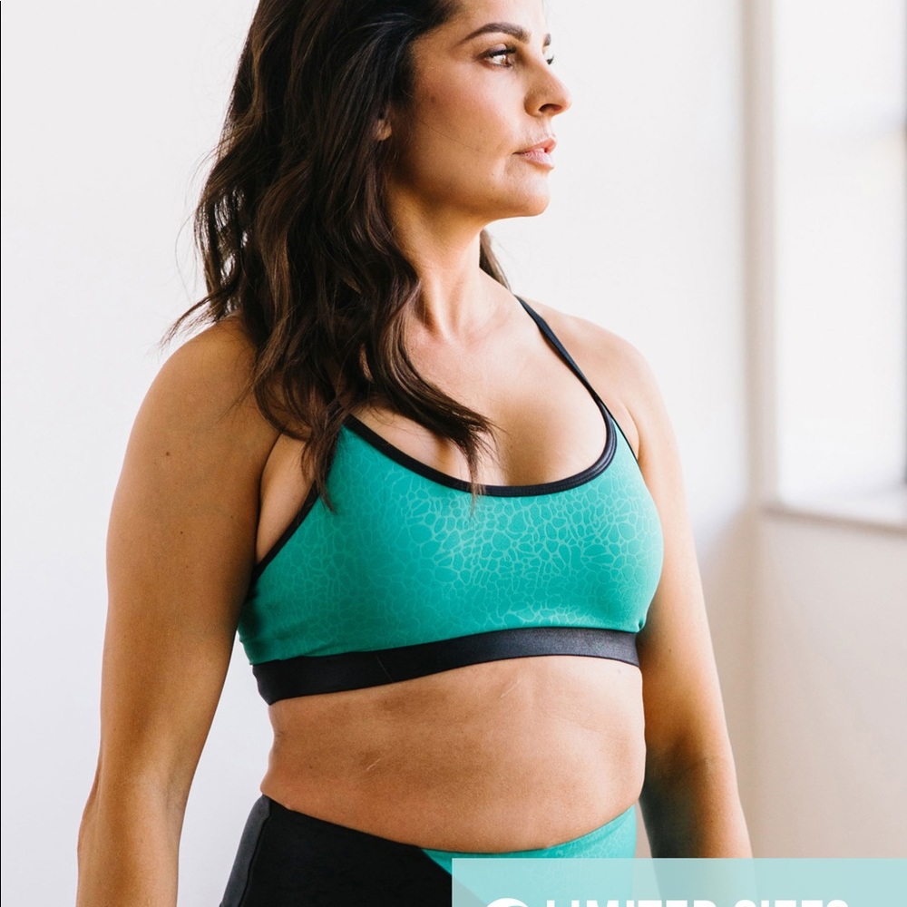 Jade River Stone Light n Tight Adjustable Strap Bra